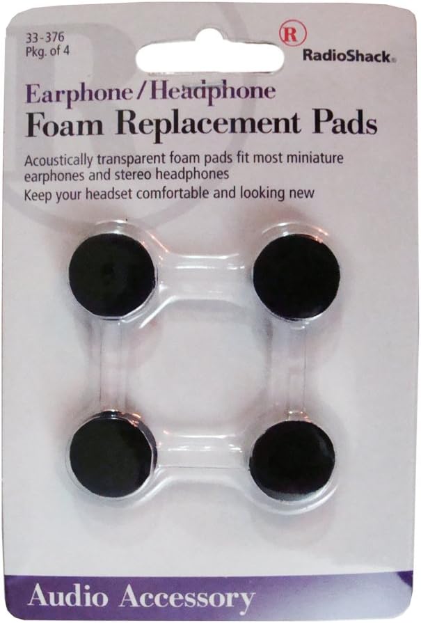 Radio Shack Replacement Foam Earpads Electronics
