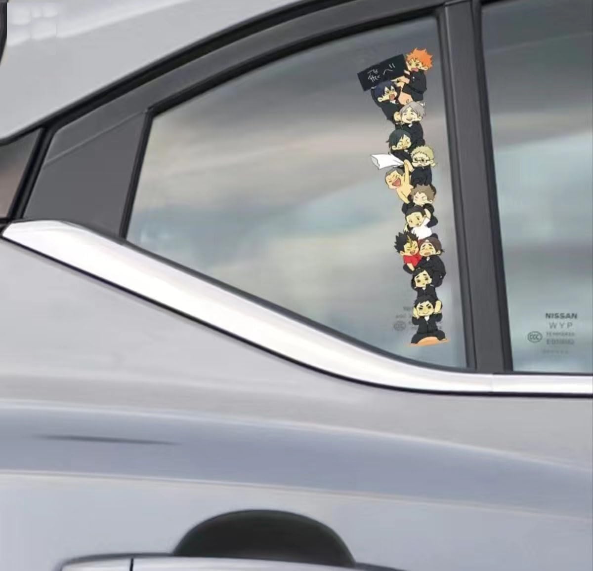 Amazon.co.jp: ハイキュー!! ステッカー シール 全員 烏野 音駒