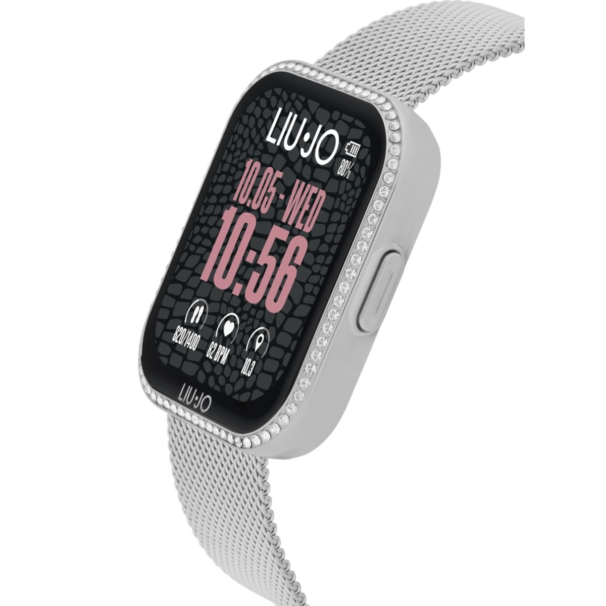 NADIR Orologio Smartwatch Donna Liu jo Voice Silm 2.0 SWLJ202 in Acciaio Silver