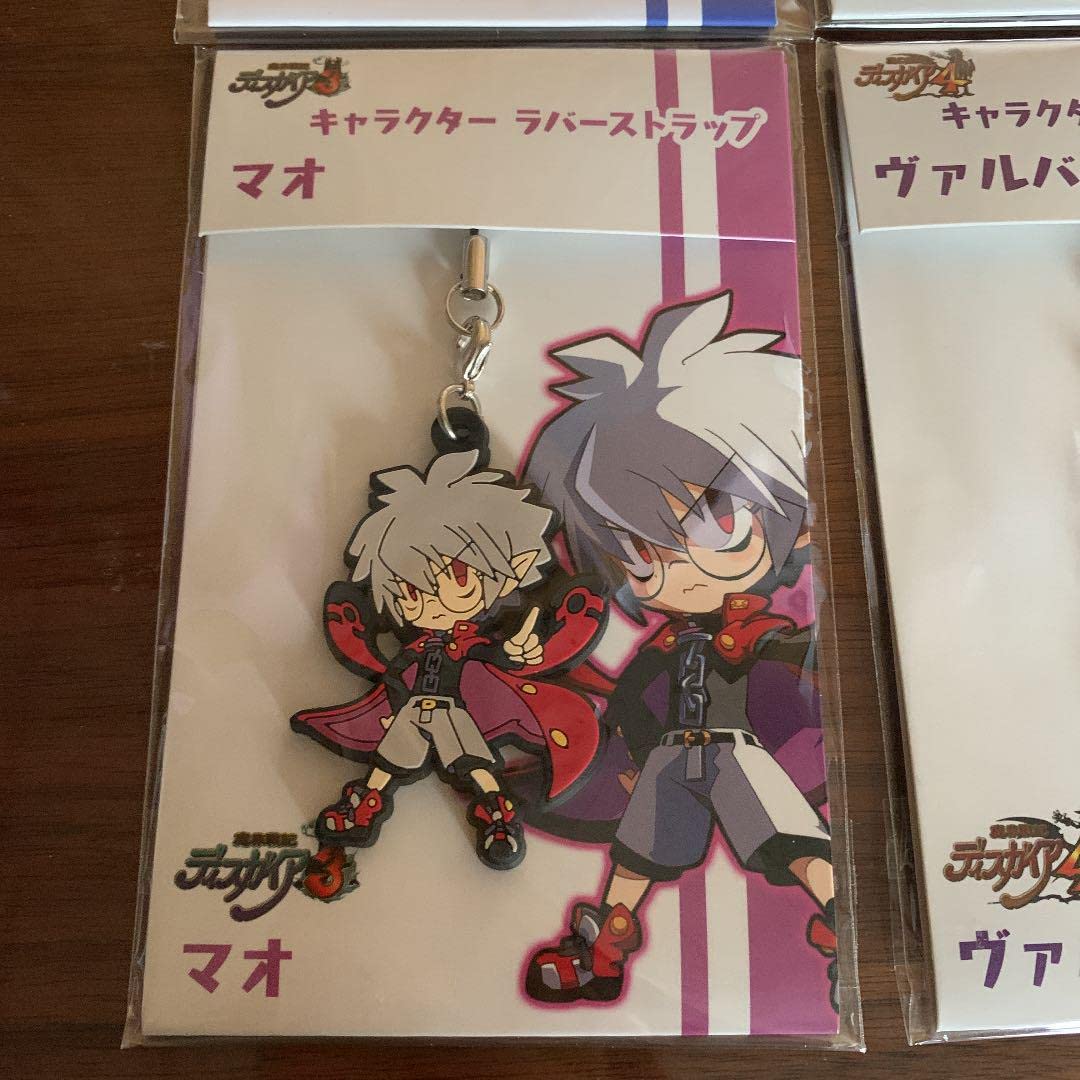にいてんごむ　ディスガイア　ディスガイア　ラバーストラップ Amazon.co.jp: ディスガイア キャラクターラバーストラップセット