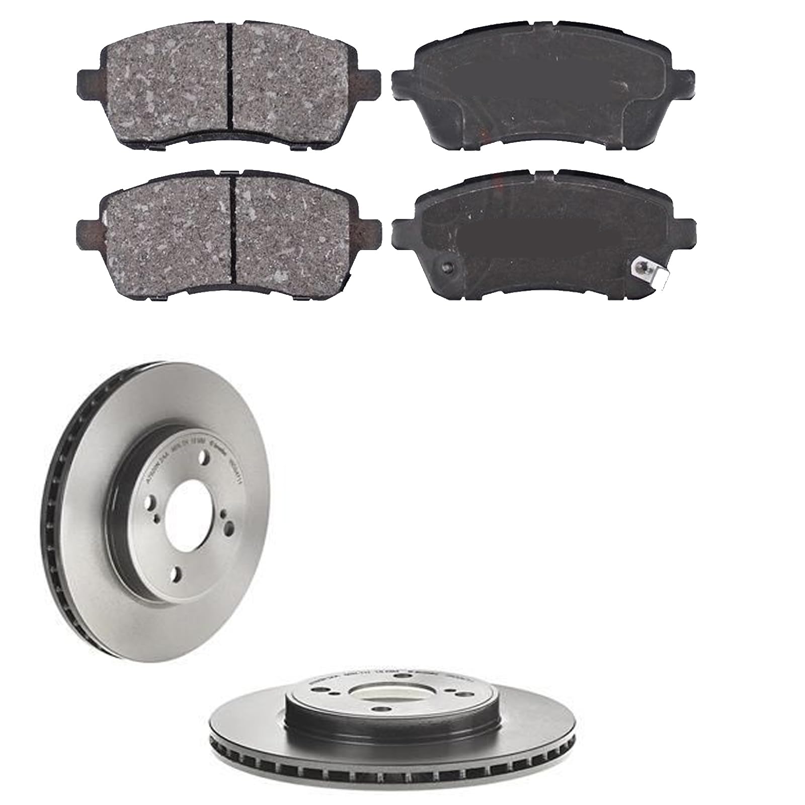 KIT FRENI ANTERIORI compatibile con SUZUKI BALENO (FW,EW) - DISCHI + PASTIGLIE OEM: P 16 013 | 18572 |SOSTITUZIONE DIRETTA|BASSA POLVERE|SILENZIOSO
