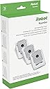 iRobot Authentic Replacement Parts - 3 Count (Pack of 1) Dirt Disposal Bags Compatible with Roomba Clean Base Models i1+, i3+, i4+, i5+, i7+, i8+, Combo j8+, j9+