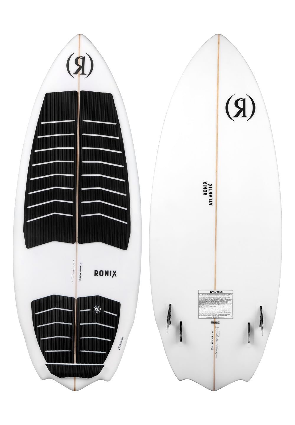 Ronix Flyweight - Wakesurf Board Atlantik - Glacier White - 4'9