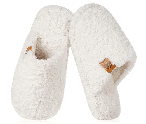 Fuzzy Kids Slippers Girls Boys Cozy House Slippers | Memory