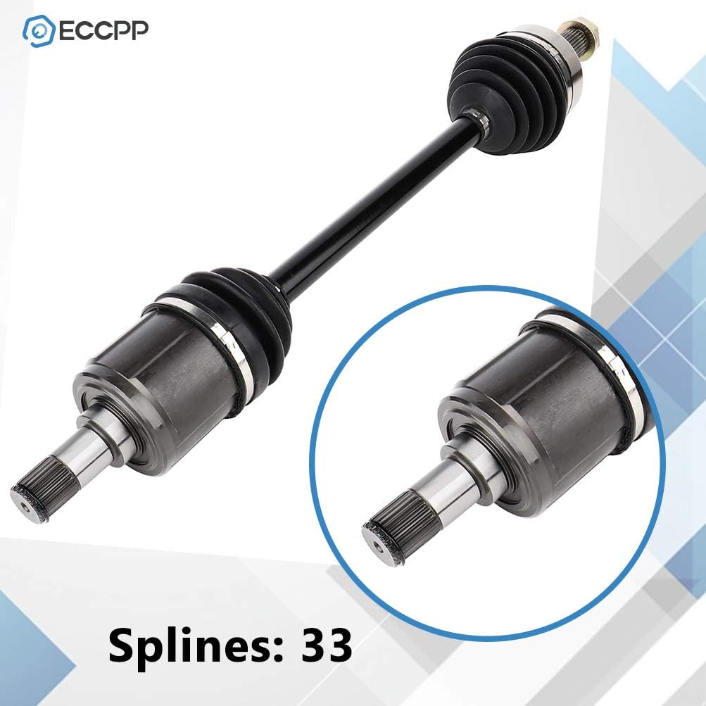 ECCPP CV Axle Drive Shafts Assembly Replacement for 2005-2006 for Honda Odyssey 3.5L Front Left Right 66-4224