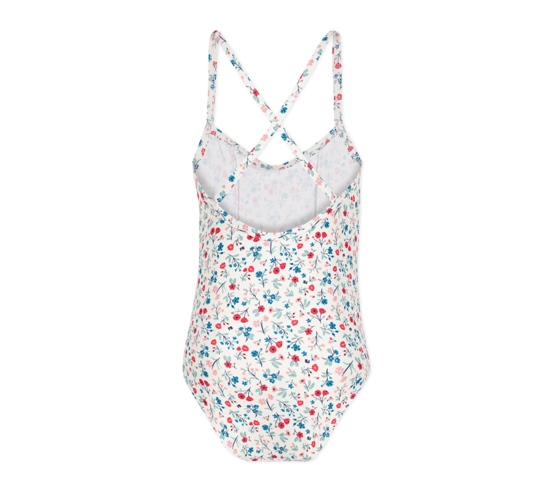 Petit Bateau Mädchen 1-teiliger Badeanzug