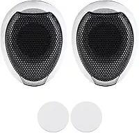 2 alto-falantes 1000 W mini domo tweeter alto-falante 12 V alto-falante de som automático para sistema de áudio de carro, tweeters de 93dB para áudio do carro, alto-falante automotivo tweeter