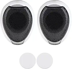 2 alto-falantes 1000 W mini domo tweeter alto-falante 12 V alto-falante de som automático para sistema de áudio de carro, tweeters de 93dB para áudio do carro, alto-falante automotivo tweeter