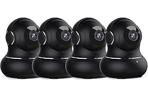 Litokam 2K Indoor Security Camera for Home Security with Audio