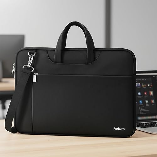 Miniatura 3 de Ferkurn Funda para laptop de 15.6 pulgadas, 16 pulgadas, para mujeres y hombres, compatible con Dell Inspiron XPSHP Envy PavilionLenovo Thinkpad