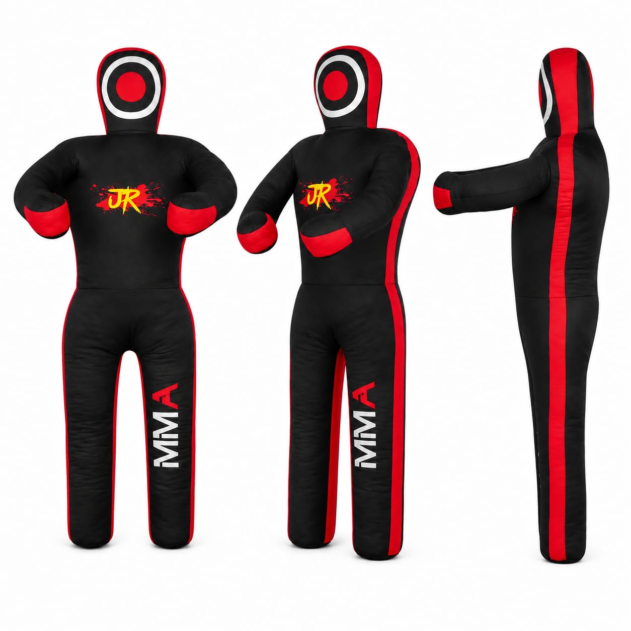 Manekin treningowy MMA (pozycja stojąca) do boksu, walki, rzucania, wywinięcia, karate, jiu-Jitsu, treningu zapaśniczego, bez wypełnienia