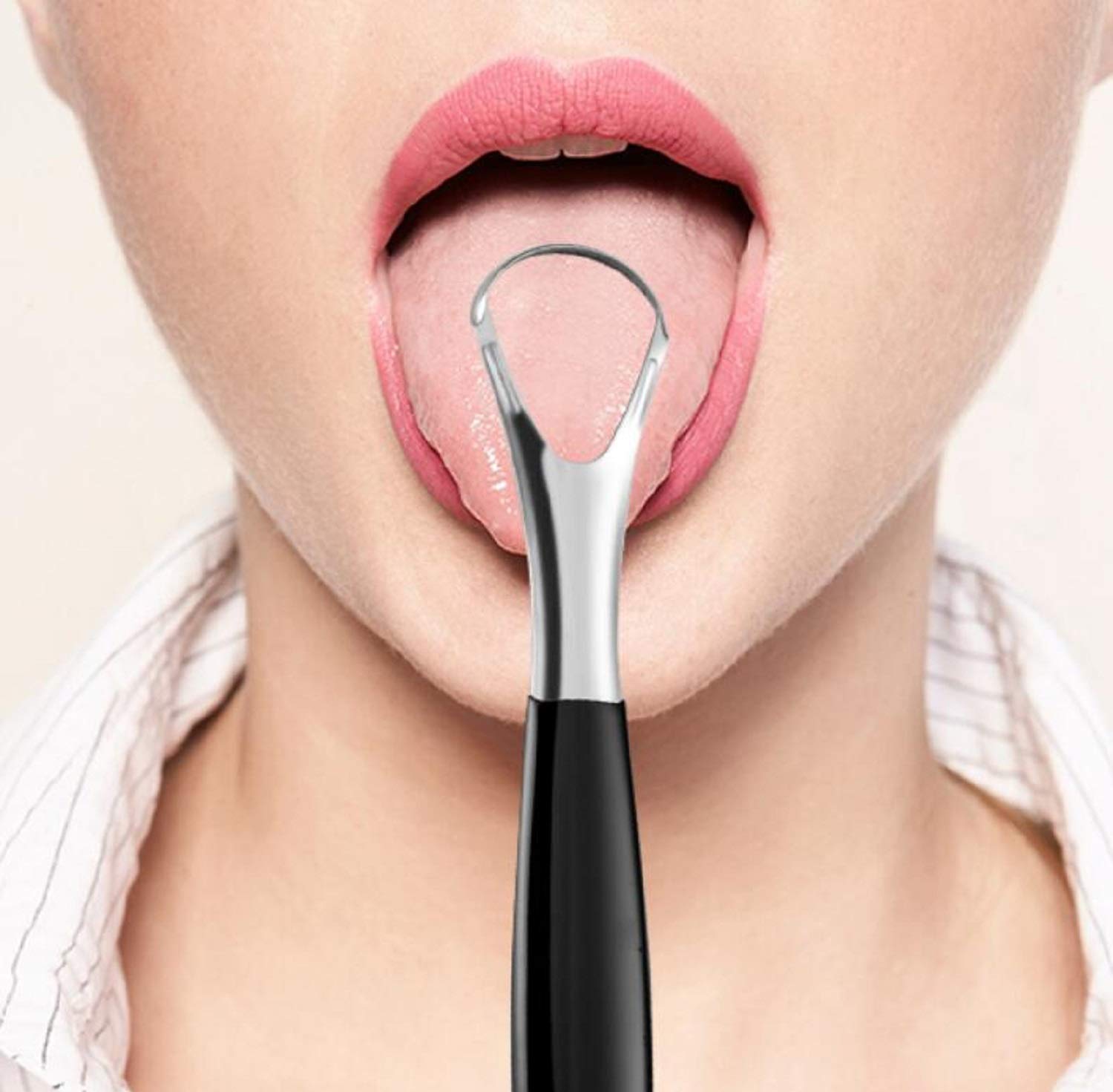 Limpiador raspador de lengua (3 piezas) el mejor vendedor de limpiador de lengua de acero inoxidable, usa enjuague bucal, pasta de dientes para mal aliento, mejora una buena higiene bucal, 8
