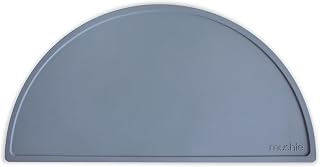 mushie Silicone Placemat for Kids | BPA-Free Non-Slip Design (Tradewinds)