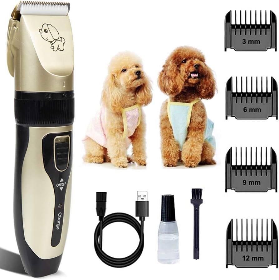 SWIPE N SEE Pet Hair Trimmer | pet Grooming Machine Dog Grooming Kit Clippers, Low Noise, Electric Quiet, Rechargeable, Cordless, Pet Hair Thick Coats Clippers Trimmers Set, Suitable for Dogs (B0D3TW1M17) Amazon Price History, Amazon Price Tracker