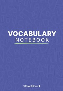 Gerberd Vocabulary Notebook: Builder & Practice Journal for 612 Words + 120 Hard Words - Students, Pros, Learners