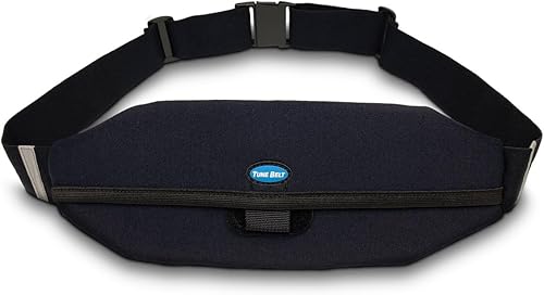Tune Belt SP2 - Cinturón de correr delgado, con bolsillo seguro con cremallera, almacenamiento a prueba de sudor, sin rozaduras, se adapta a