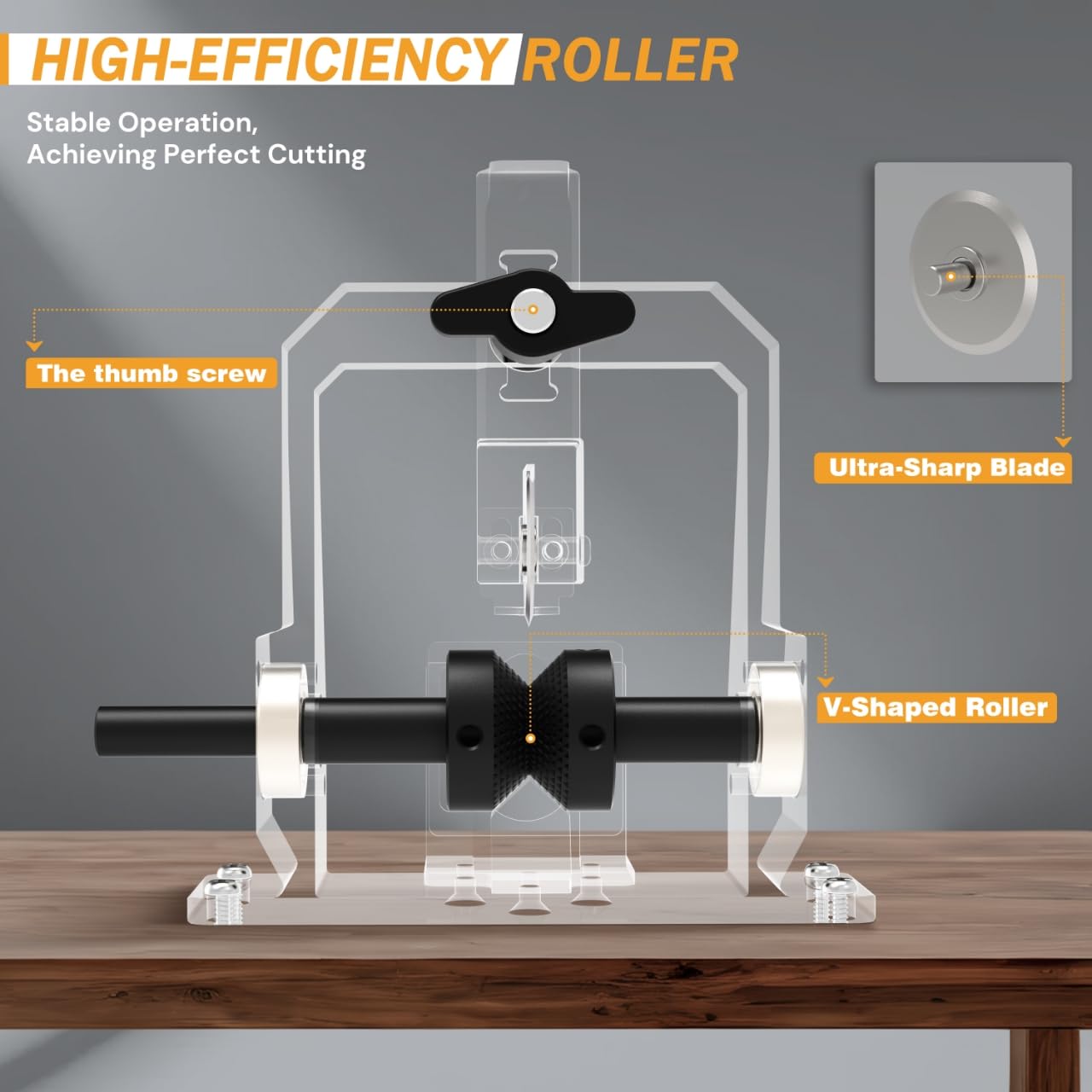 Máquina pelacables ajustable, herramienta profesional para pelar cables alimentada por taladro, pelar de #18 AWG a 250 MCM, hoja de acero de alto carbono ajustable (modelo estándar)