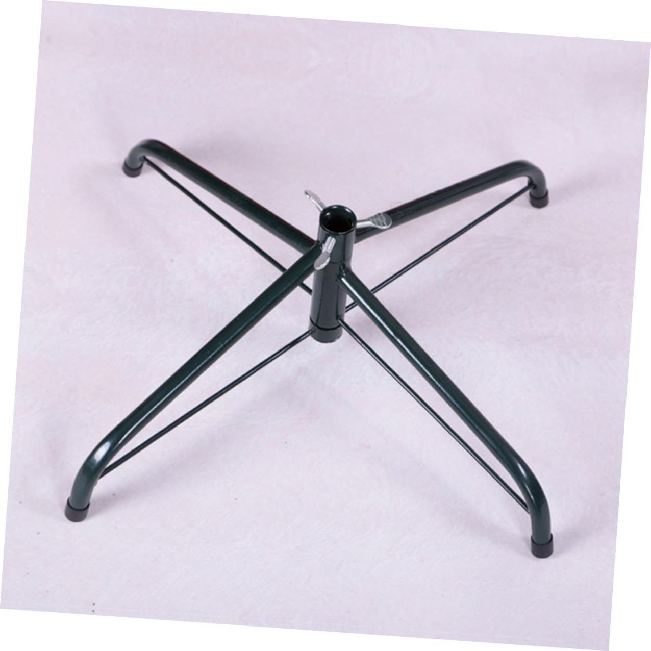 Christmas Tree Stand Metal Base Set 40cm and 35cm Xmas Tree Holder Brackets Sturdy Support for Indoor Holiday Decorations