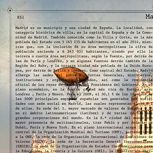 Nacnic City Art Madrid. Vintage style. Illustration - Image 2
