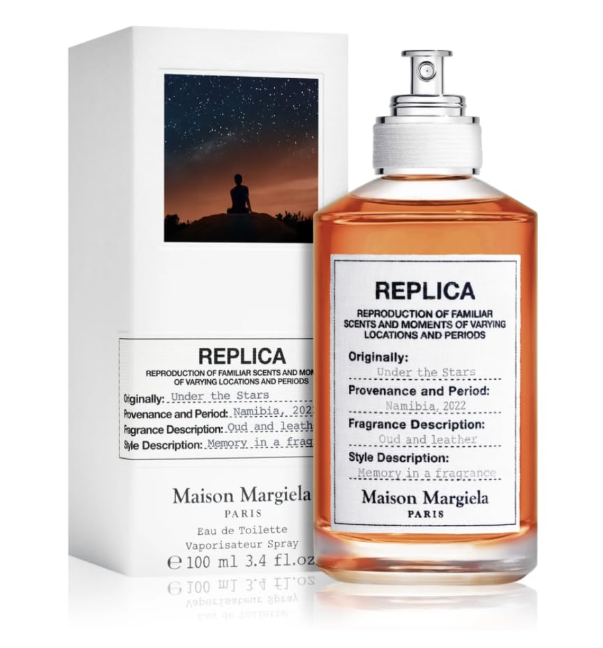 Replica Under the stars parfum de sillage pour vos soirées d'été avec 3 miniatures de niche