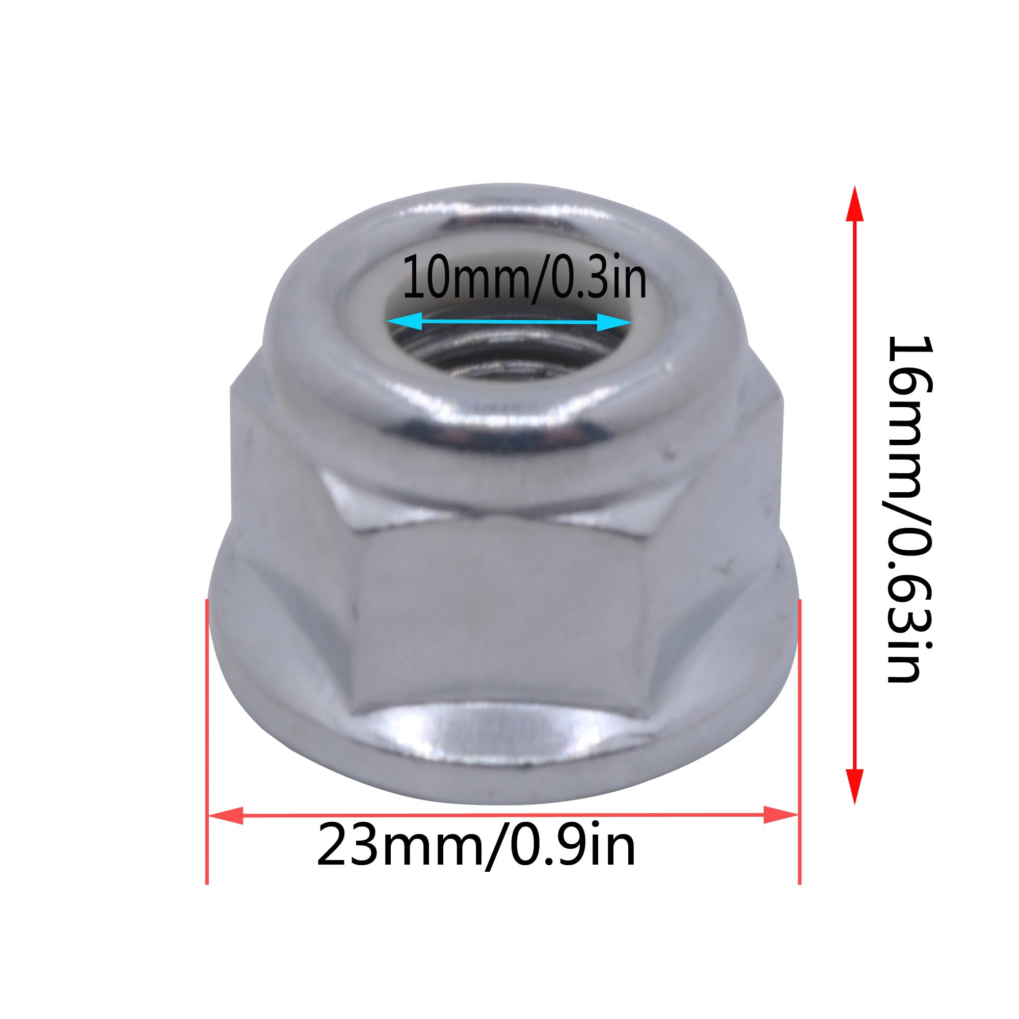 Hippotech Gearbox Head Assembly with Cup and Lock Nut for