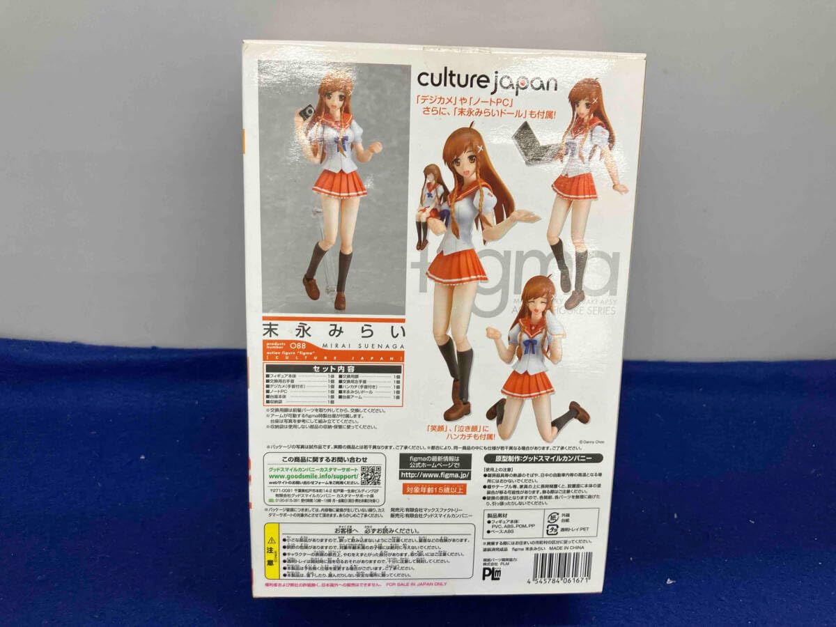 figma 088 末永みらい レビュー】 Max Factory figma 088 末永みらい [カルチャージャパン]