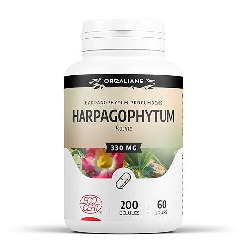 Harpagophytum Biologique | 990 mg/jour | Harpagophytum procumbens | Certifié
