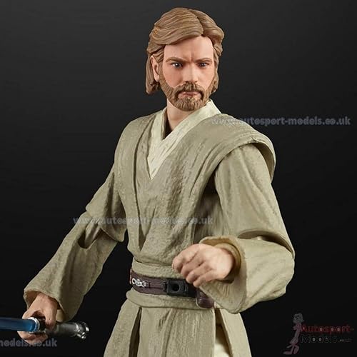 Miniatura 6 de STAR WARS The Black Series OBI-Wan Kenobi (Jedi Knight) Figura coleccionable de ataque de los clones a escala de 6 pulgadas, a partir de 4 años