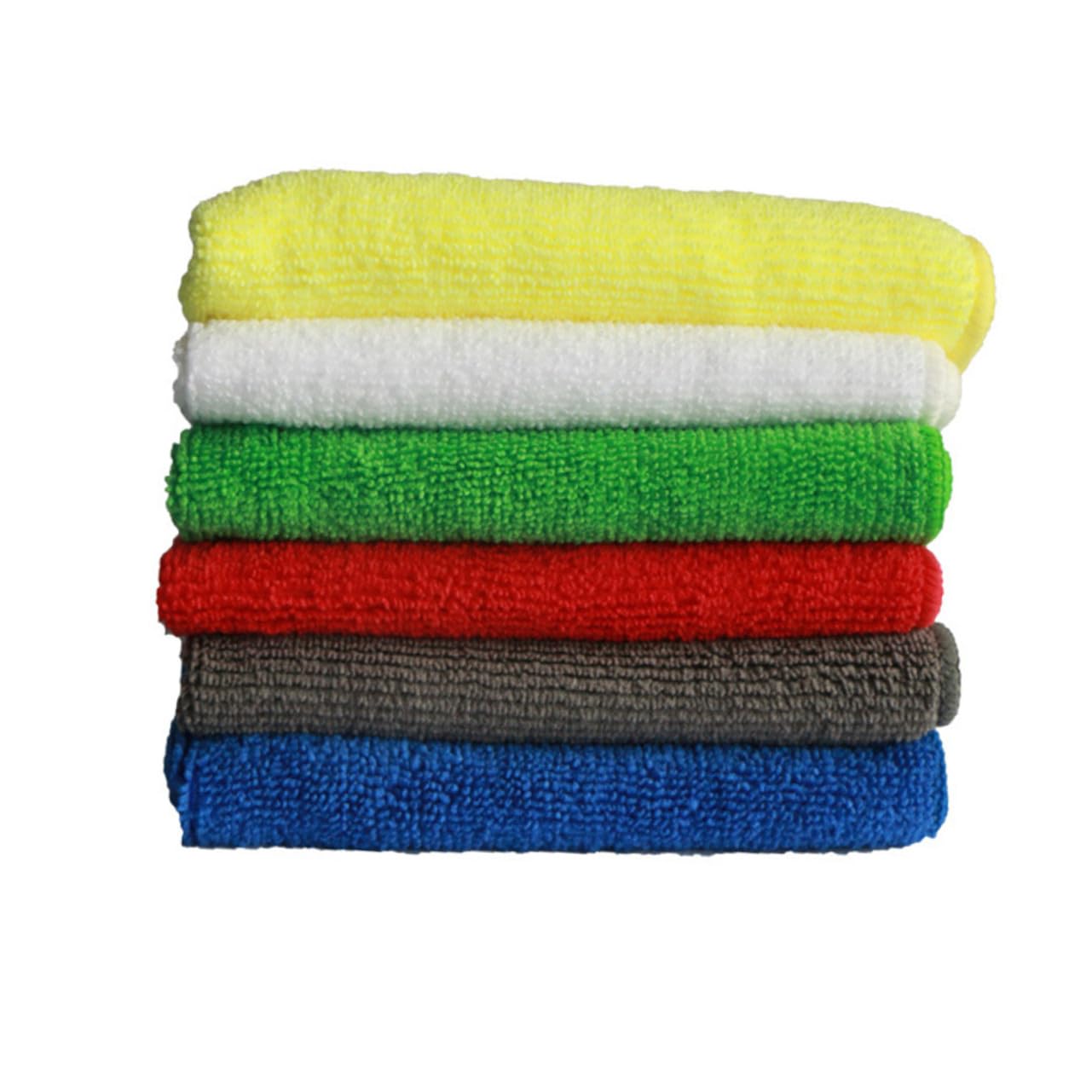 Toalla de Cocina de Microfibra Verde, 12 Piezas, Limpieza y Absorción | Antiadherente, Lavable a Máquina, Descontaminación Superior, Diseño Clásico para Puerta y Muebles