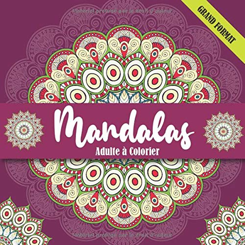 Télécharger Mandalas adulte à colorier: Cahier Coloriage Adulte et Adolescent | Coloriage zen adulte | Coloriag Gratuit