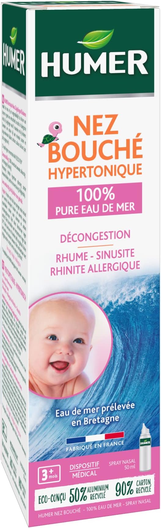 Humer Blocked Nose Hypertonic Baby & Child 50ml