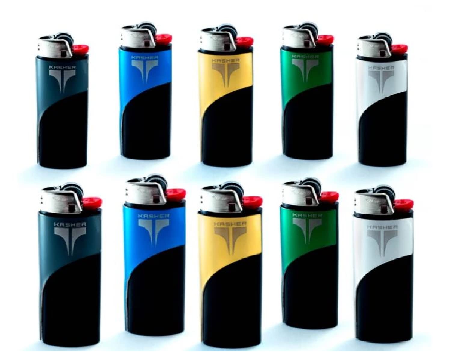 Kasher Classic Lighter Tool Without Lighter - Stainless Steel Lightweight Durable Construction Portable - Fits Any Lighter -