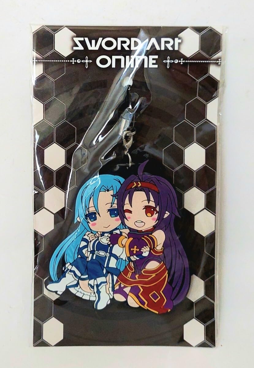 Amazon.co.jp: ソードアート オンライン 仲良しアスナ&ユウキ ラバー