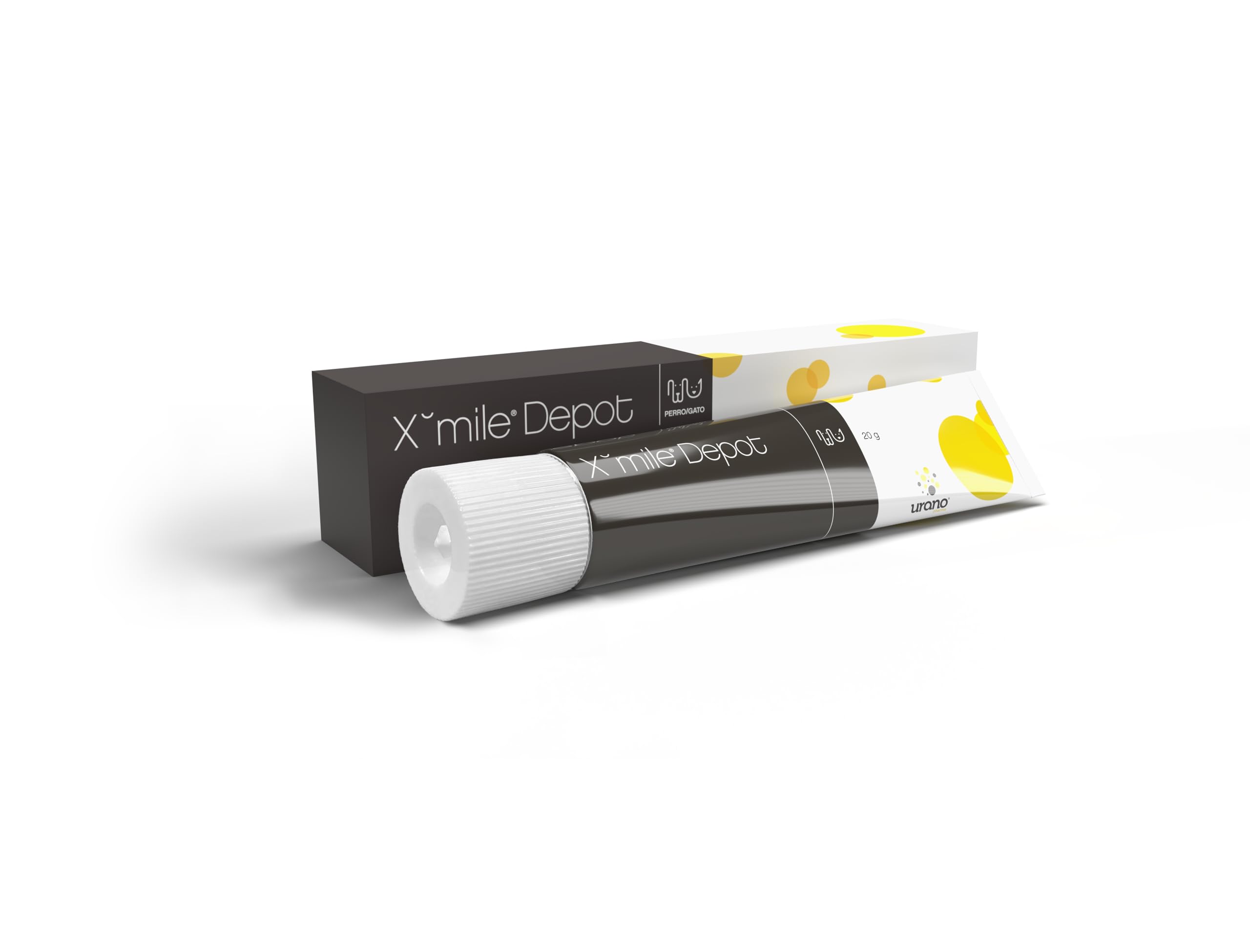 Urano Xmile Depot Pasta de Dientes Adhesiva para Perros y Gatos
