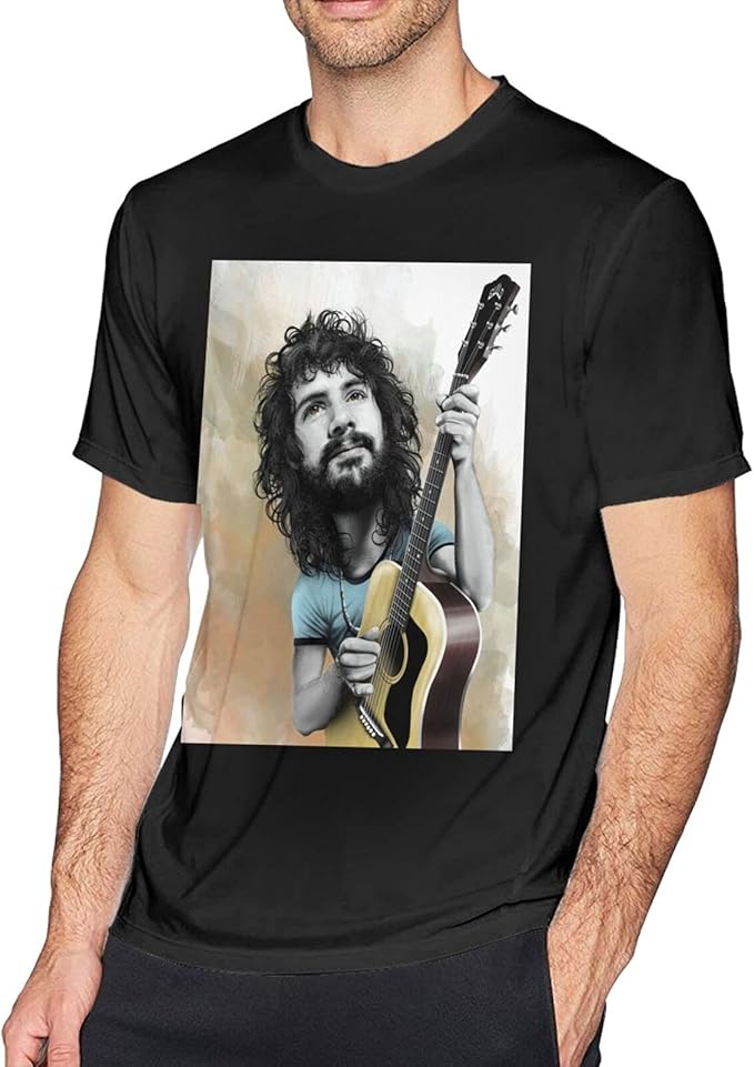 Cat Stevens Casual Stylishcustomized Crew Neck Men's Short Sleeves T