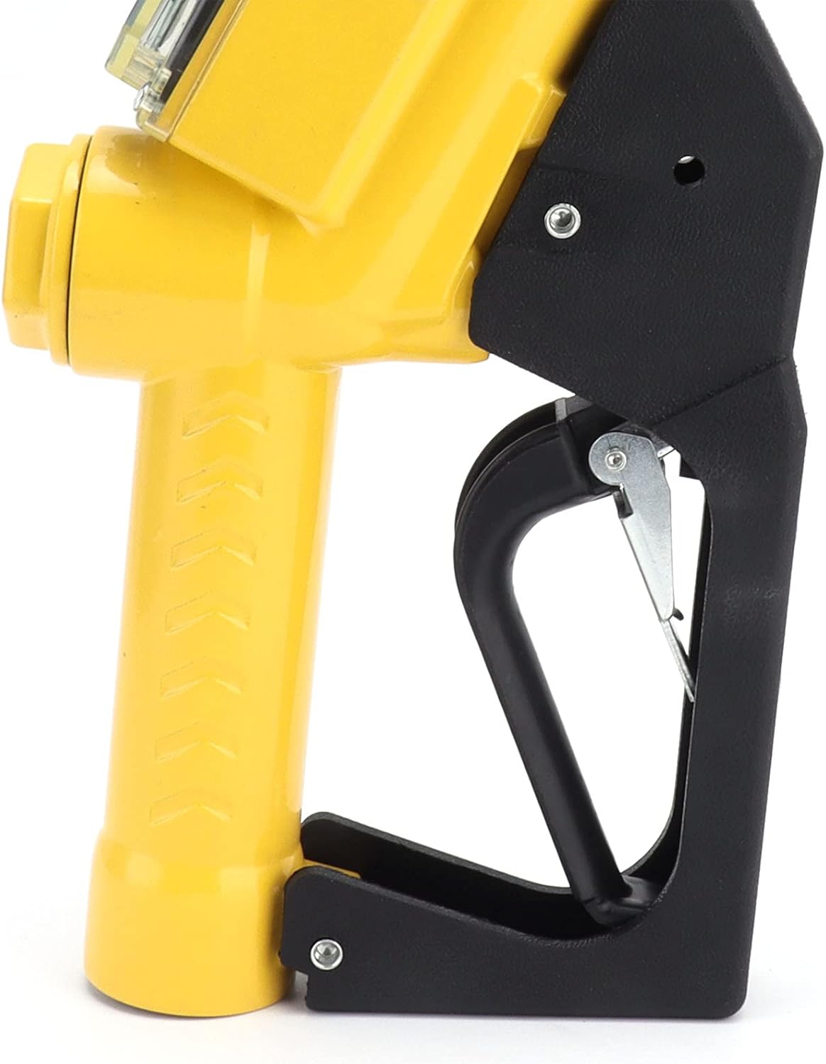 Digital Fueling Nozzle, Manual Fuel Oil Gasoline Automatic Lock Oil Gasoline Nozzle Gun with Flow Meter for Diesel Kerosene