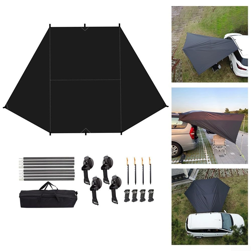 Per tenda da campeggio con protezione impermeabile e UV, installazione rapida con ventose per attività all'aperto