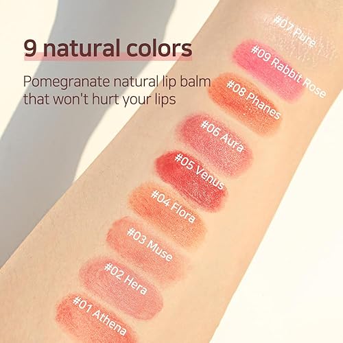 Miniatura 3 de Lux Triple Lip Cure Balm (0.17 oz) (VENUS (rojo rubí)) 4 millones de unidades vendidas en Corea, bálsamo labial coreano teñido natural, libre de