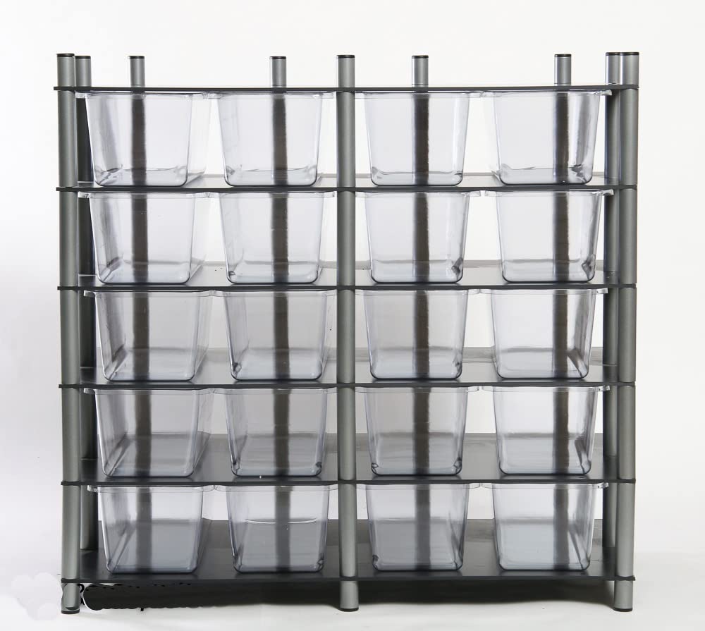 M&S Reptilien M&S Rack System, 20 Wannen, JUNIOR ohne Heizmatten