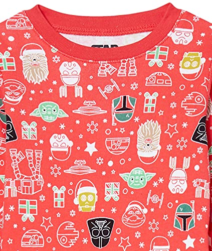 Image of Amazon Essentials Disney | Marvel | Star Wars Boys and Toddlers' Snug-Fit Cotton Pajama Sleepwear Sets