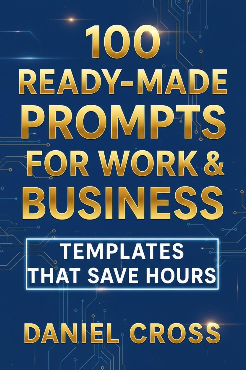 100 Ready-Made Prompts for Work & Business : Templates That Save Hours