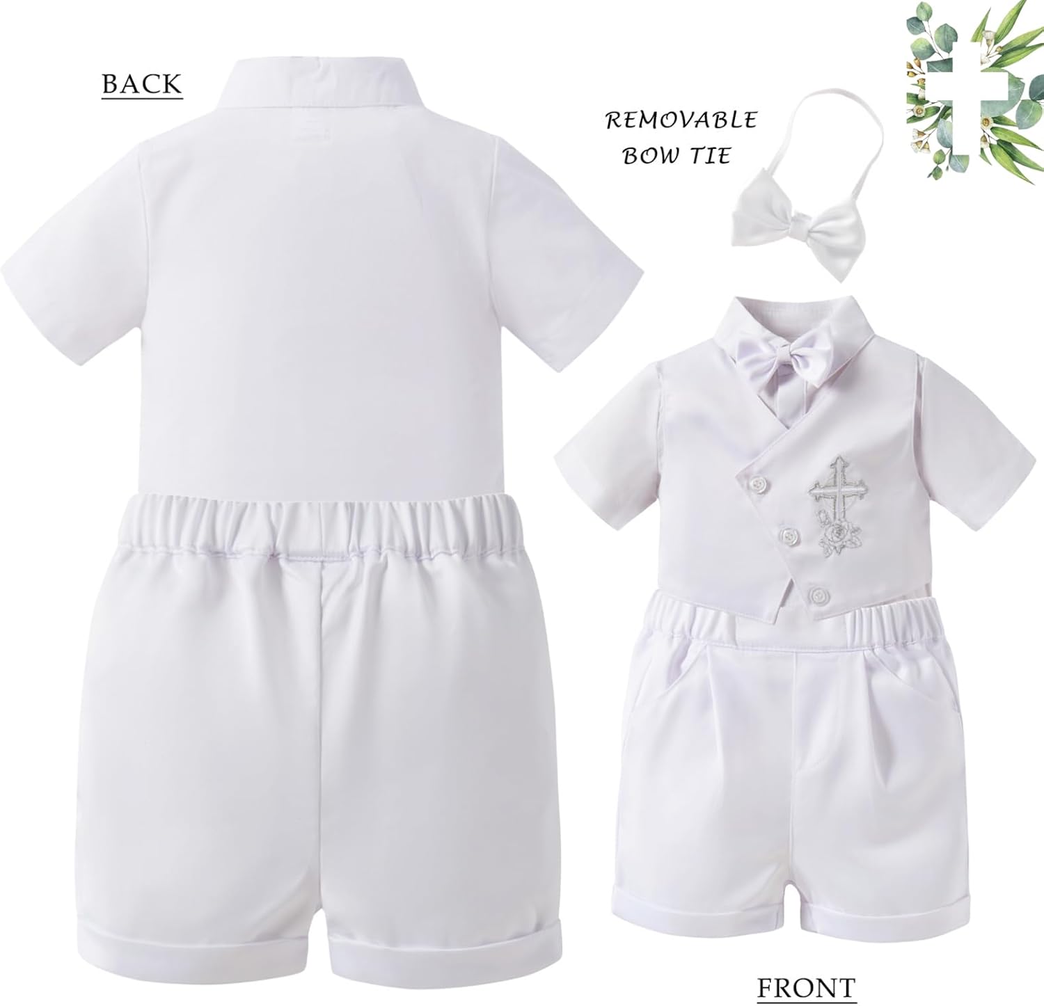 Booulfi Baptism Outfits for Boys Baby Boy Outfits Jamaica Ubuy