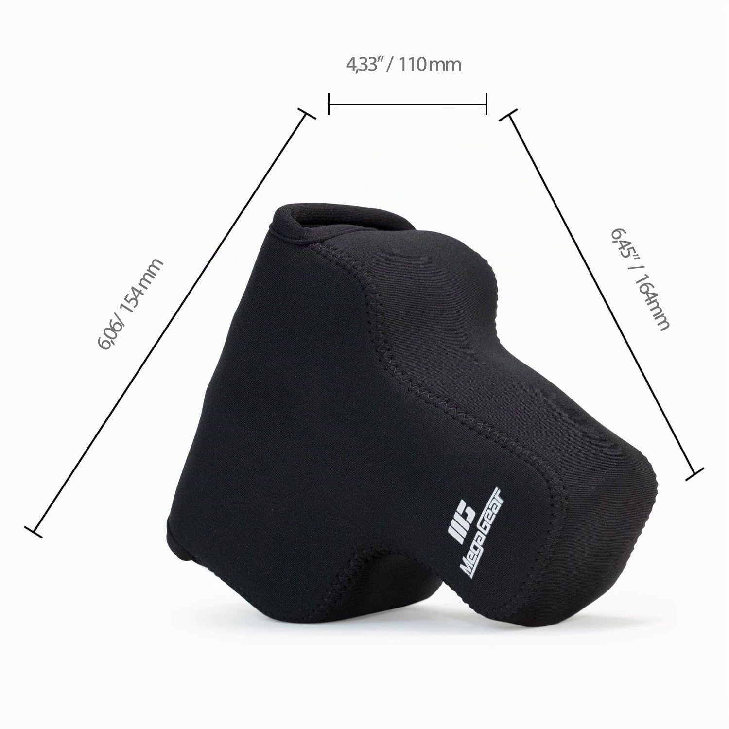 MegaGear Custodia in Neoprene per Canon EOS 2000D, 4000D, 800D (18-55 mm), 1300D, 100D, 700D