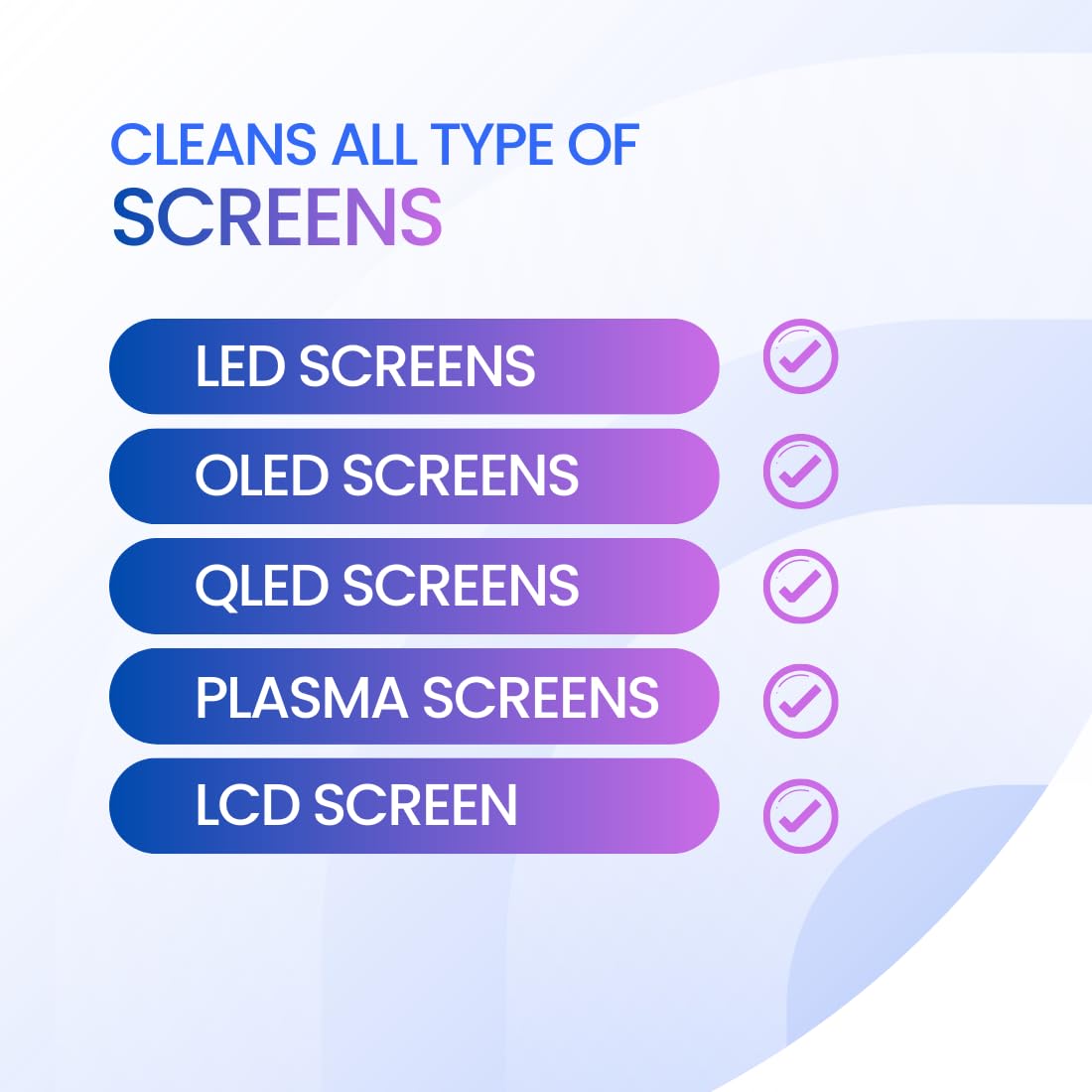 QUICLEAN Laptop Cleaner Kit -500ml With 7-In-1 Gadget Cleaning Machine & 350gsm Cloth For All Screen Cleaning | Machine Cleans - Mobile, Laptop, Keyboard, Earbuds & Lens|Cleaner Cloth For Large Screen 4