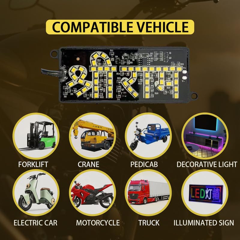 Image of SHOP4U Ram Design 5W LED Module Light | Bike Car Number Plate Decorative Modification Light (Pack of 2)