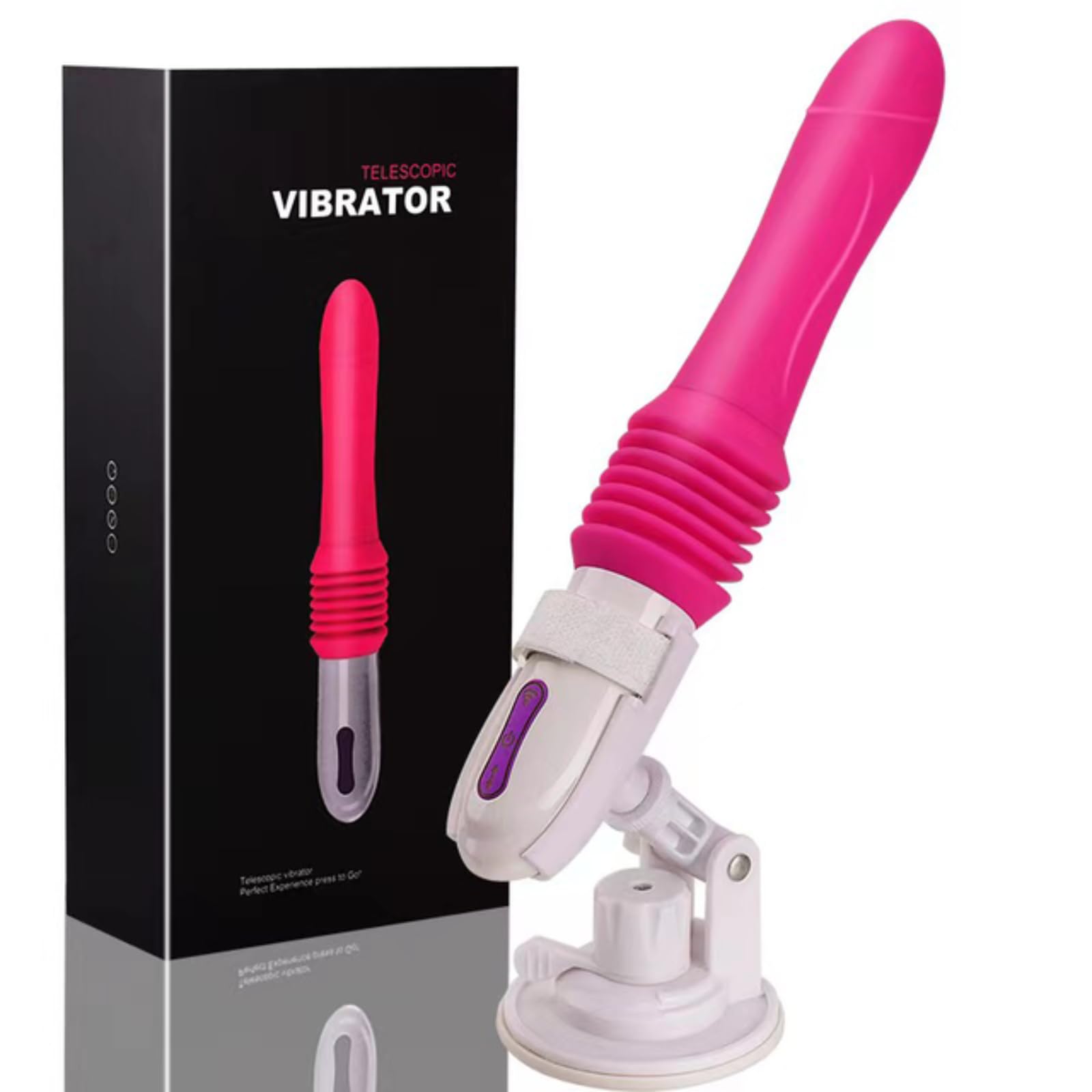 vibratore Vibratore con vibratore a spinta telecomandato, vibratore retrattile automatico a punto G con giocattolo sessuale a tazza Per Orgasmo femminile