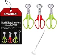 Vista 1 de 3 tijeras de huevo de codorniz: tijeras de codorniz multifuncionales, pelador de huevos de codorniz, cortador de huevos, galleta de huevos