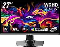 MPG 271QRX QD-OLED ※注意事項をお読みください※ 26.5インチゲーミングモニター「MPG 271QRX QD-OLED」レビュー