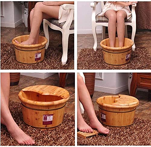 Spa de pies de madera para adultos y niños miniatura 3