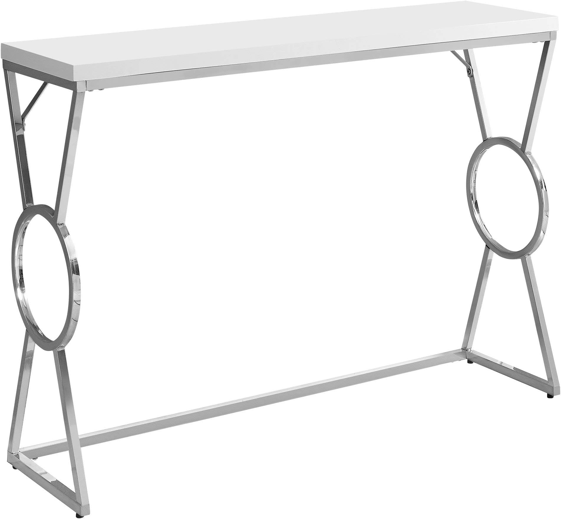 Monarch Specialties Accent, Console Table, White